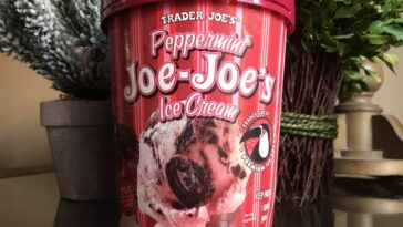 Does Trader Joe's have peppermint ice cream?