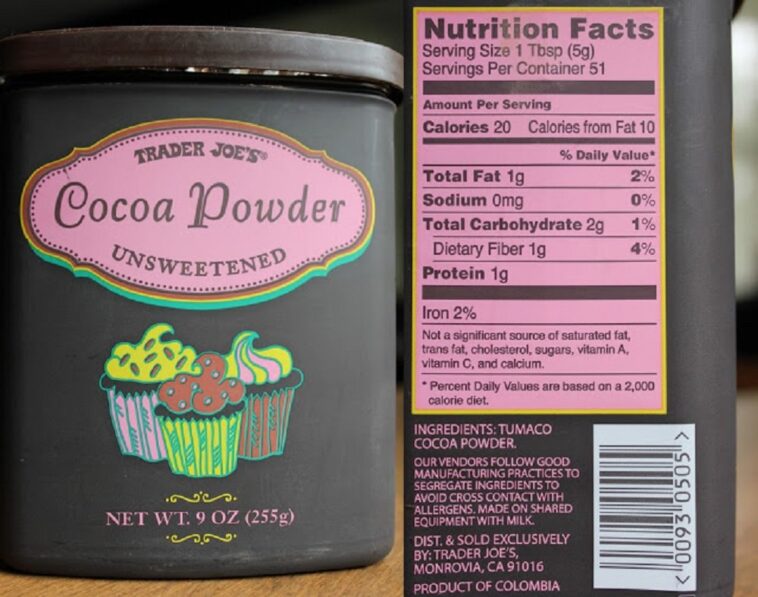 Does Trader Joe's sell cocoa powder?