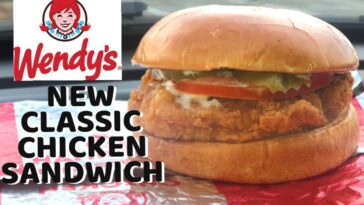 Does Wendy's use real chicken breast?