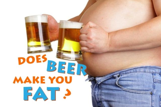 Does beer cause belly fat?