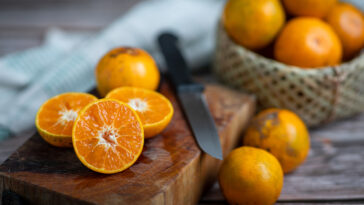 Does eating oranges while sick help?
