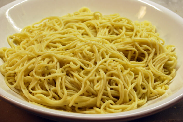 Does fresh pasta have less carbs?