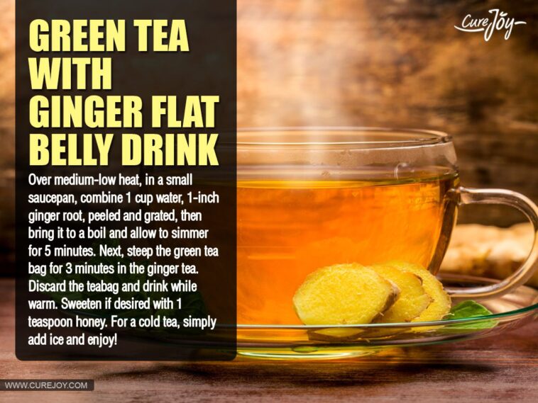 Does green tea melt belly fat?