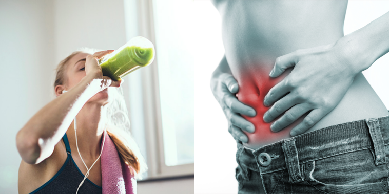 Does protein cause stomach bloating?