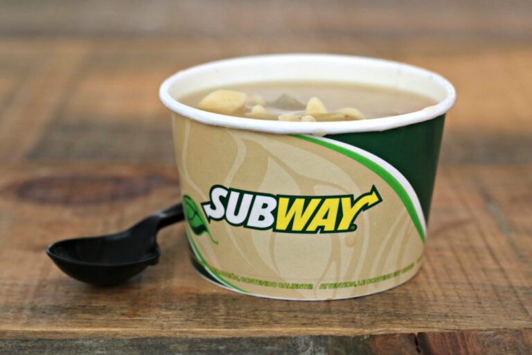 Does subway have chicken noodle soup?