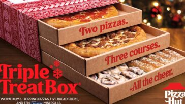 Does the Triple Treat box come in the box?