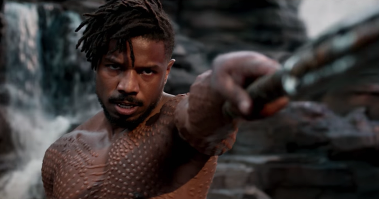 How big did Michael B Jordan get for Black Panther?