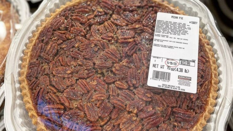 How big is Costco pecan pie?