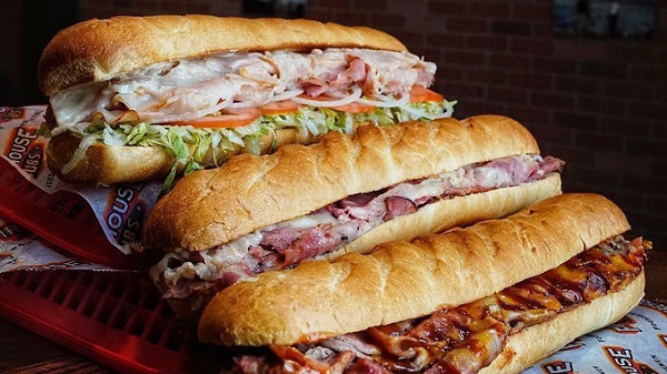 How big is Firehouse large sub?