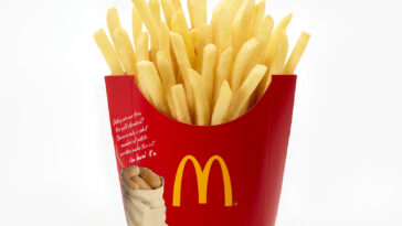 How big is a small McDonald's Fry?
