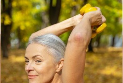 How can I firm up old lady arms?