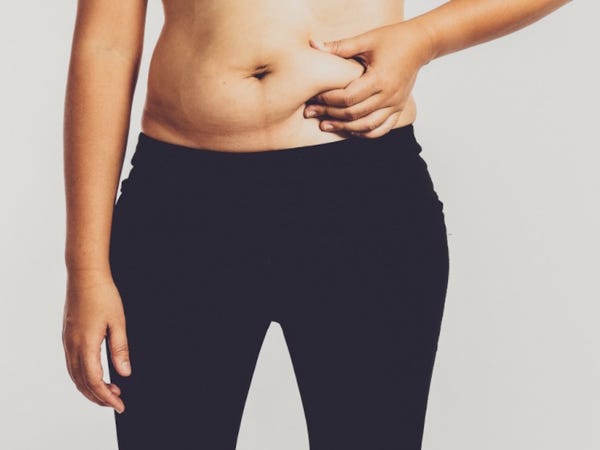 How can I gain weight and keep my stomach flat?