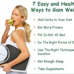 How can I gain weight quickly?