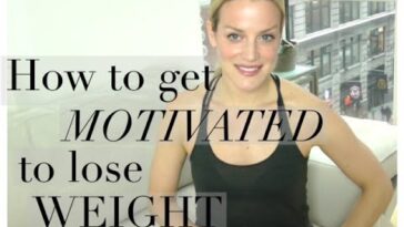 How can I get motivated to lose weight?