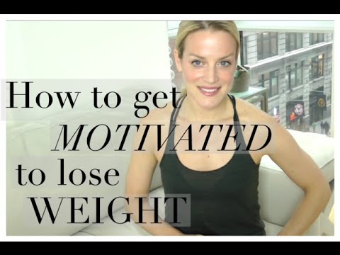 How can I get motivated to lose weight?