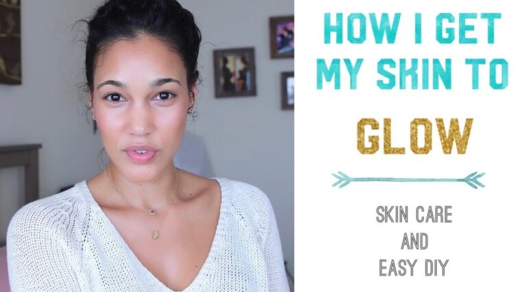 How can I glow my skin?