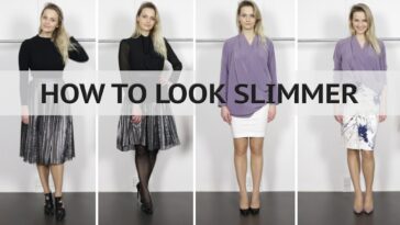 How can I look skinnier instantly?