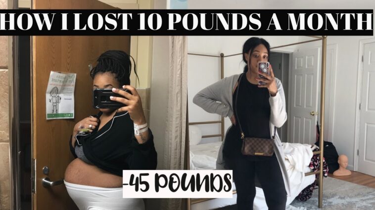 How can I lose 11 pounds in a month?