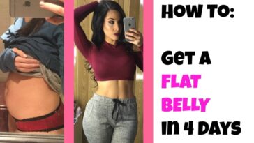 How can I lose 4 inches off my waist in a month?