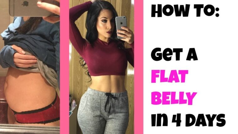 How can I lose 4 inches off my waist in a month?