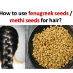 How can I use fenugreek seeds for hair?