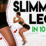 How can a teenage girl lose thigh fat?