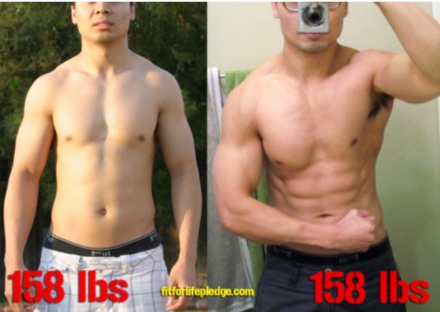 How come I weigh the same but look fatter?