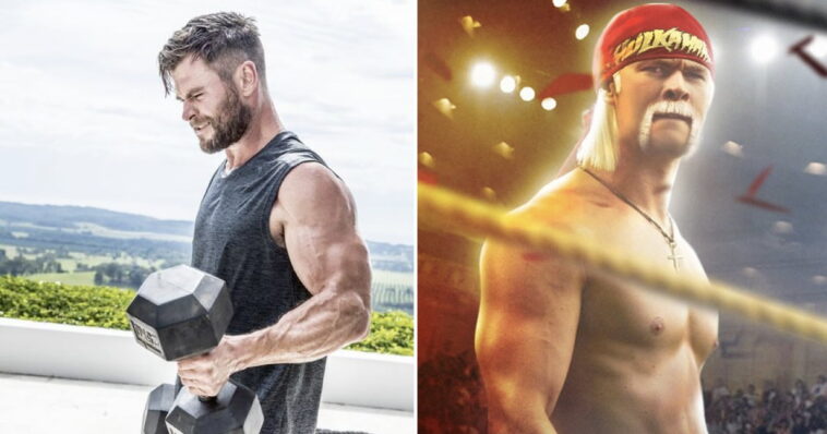 How did Chris Hemsworth bulk up?
