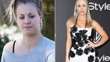 How did Kaley Cuoco lose weight?