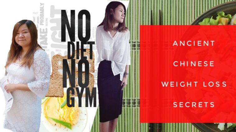 How do Chinese lose weight?