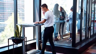 How do I burn calories at an office job?