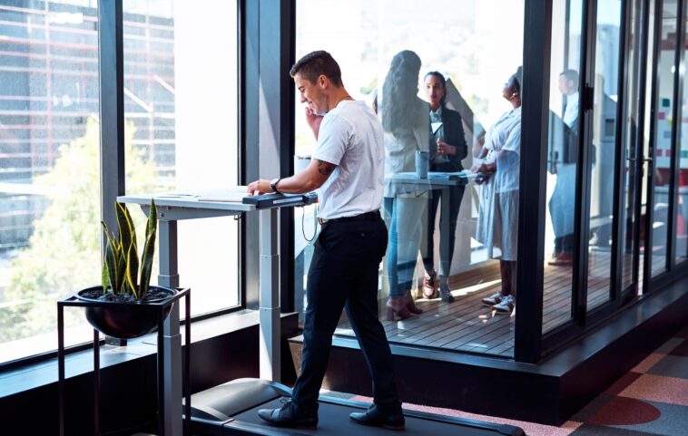 How do I burn calories at an office job?