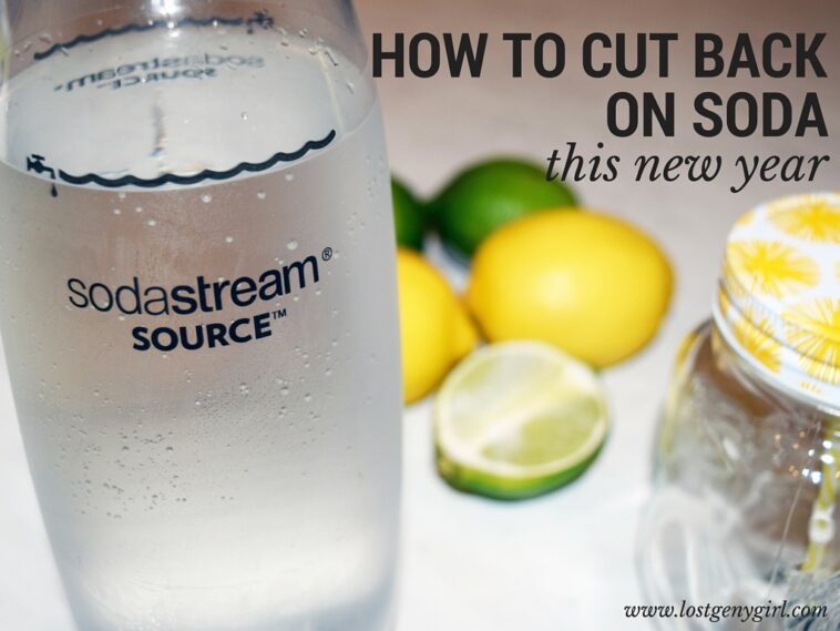 How do I cut back on soda?