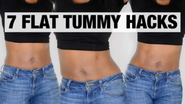 How do I flatten my tummy?