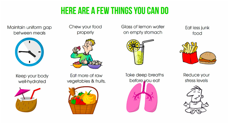 How do I reduce the acidity in my body?