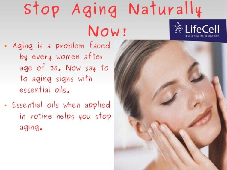 How do I stop aging?