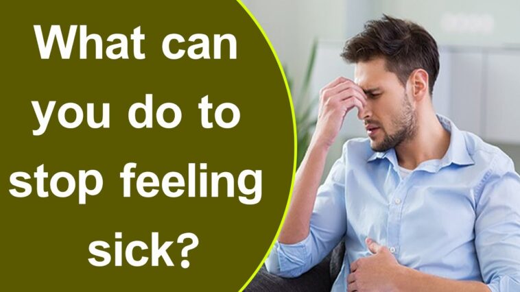 How do I stop feeling sick from a hangover?