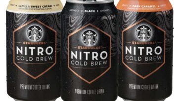 How do Starbucks Nitro cold brew cans work?