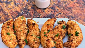 How do you Fry frozen breaded chicken tenders?