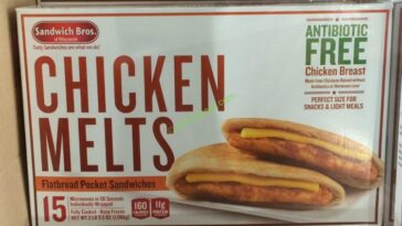 How do you cook Costco frozen chicken melts?