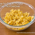 How do you cook pasta in a microwave?