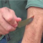 How do you cut lime without a knife?