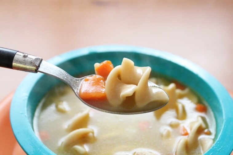 How do you fix bland chicken noodle soup?