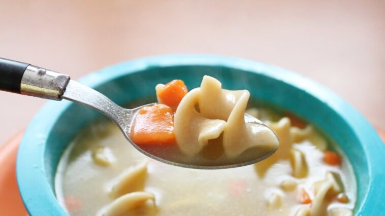 How do you fix bland chicken noodle soup?