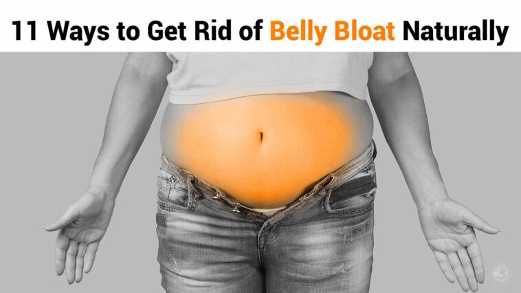 How do you get rid of sugar bloat?