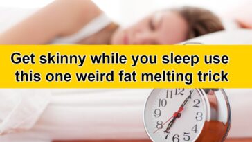 How do you get skinny overnight?