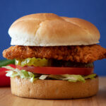 How do you heat up a spicy chicken sandwich at Costco?