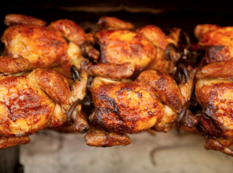 How do you keep a rotisserie chicken moist?