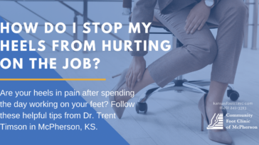 How do you keep your feet from hurting when standing on concrete?