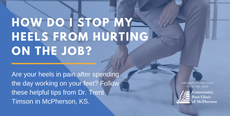 How do you keep your feet from hurting when standing on concrete?